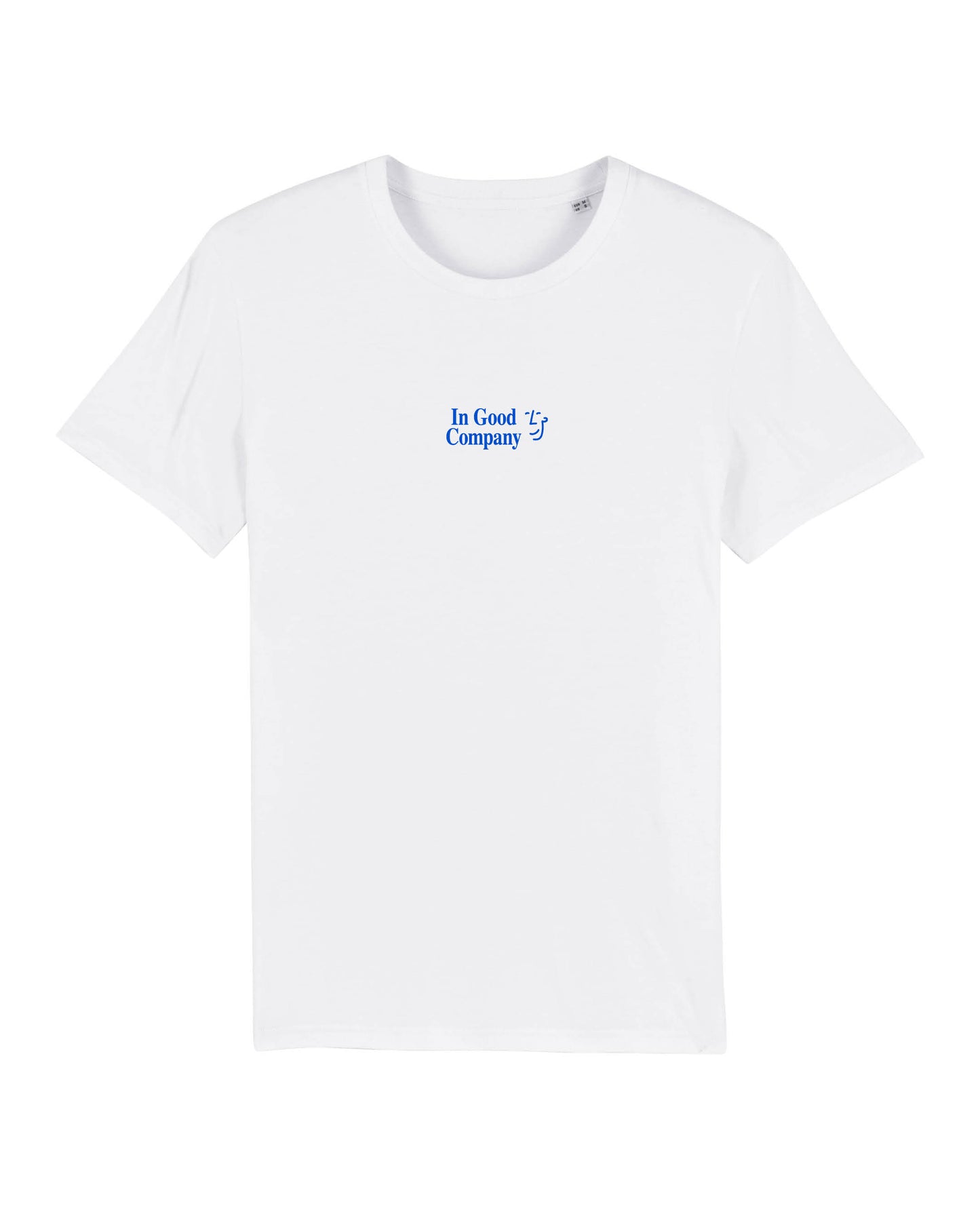 In Good Company T-Shirt - white / blue