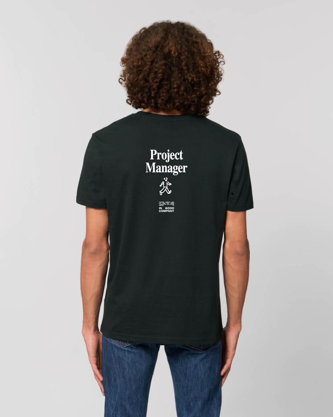 Project Manager T-Shirt - black / white